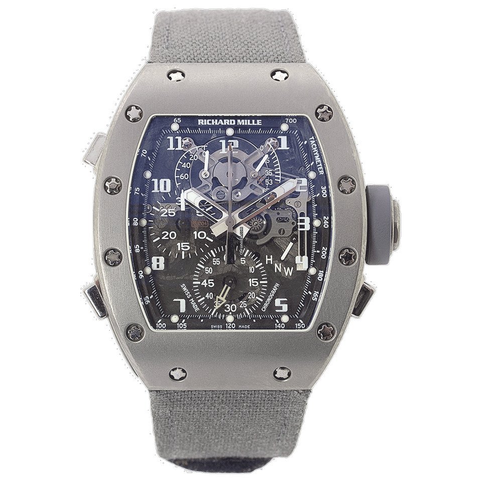 IMG_9081 Richard Mille Mens watch Unisex Manual winding Titanium RM 004 Replica 4