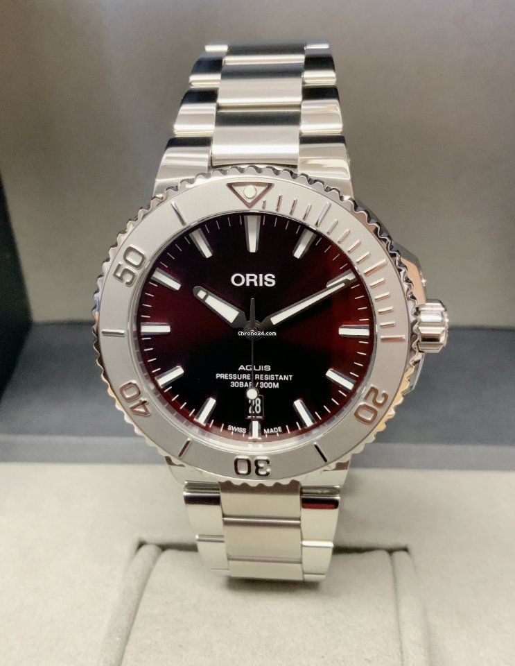 Oris Aquis Date Mens watch Unisex Automatic Steel 01 733 7766 4158-07 8 22 05PEB Replica 4