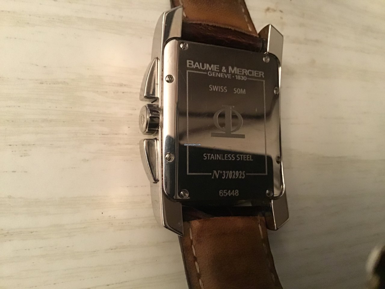 IMG_9081 Baume & Mercier Hampton Mens watch Unisex Quartz Steel 3702926 Replica 4