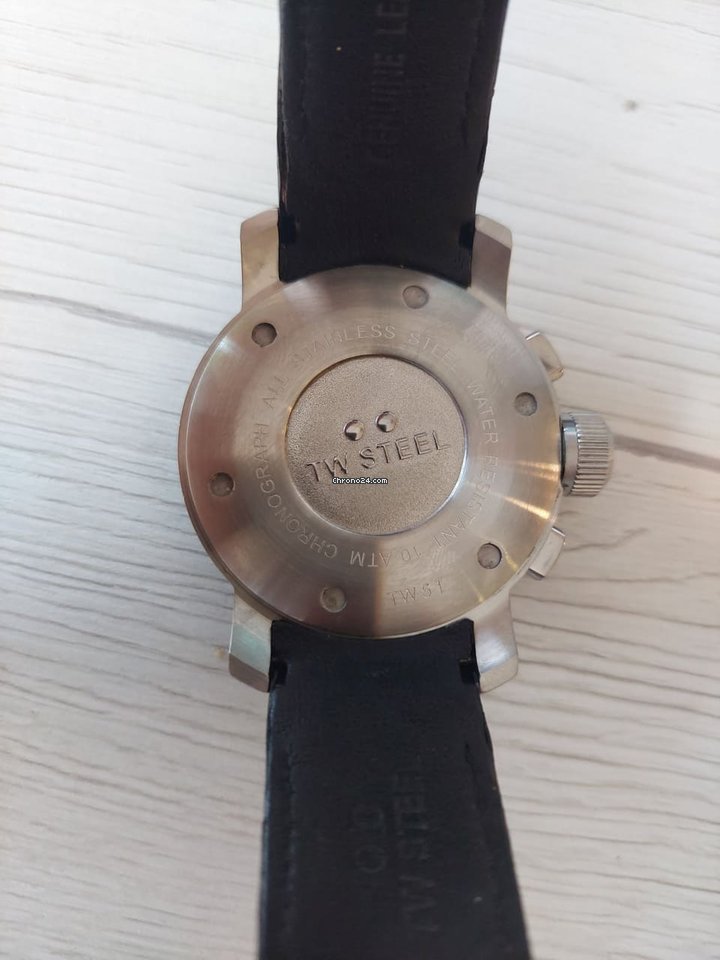 TW Steel Mens watch Unisex Quartz Steel TW51 Replica 4