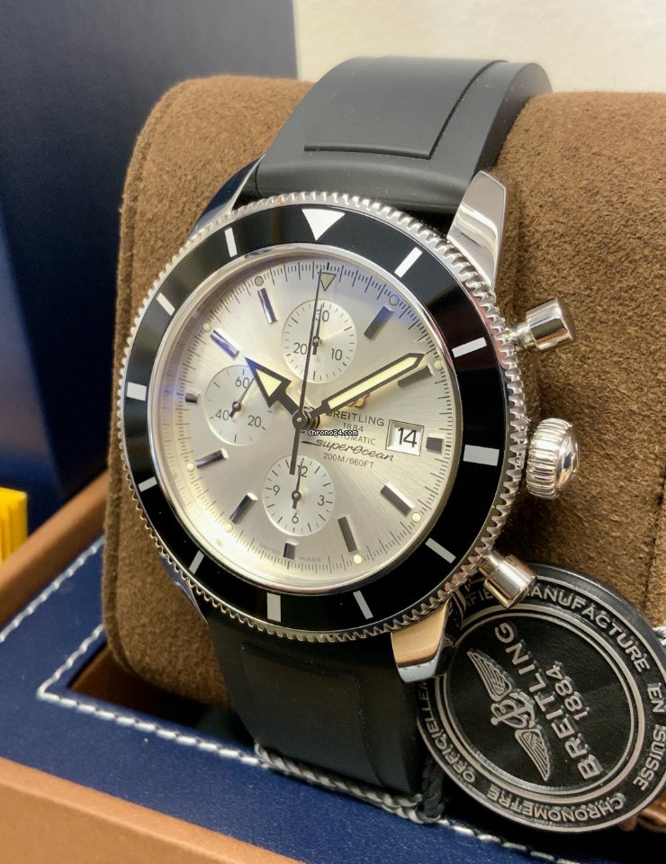 IMG_9081 Breitling Superocean Heritage Chronograph Mens watch Unisex Automatic Steel A1332024.G698 Replica 4