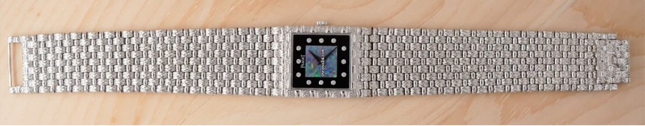 IMG_9081 Piaget Mens watch Unisex Manual winding White gold 9131 Replica 4