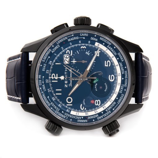IMG_9081 Zenith El Primero Doublematic Mens watch Unisex Automatic Steel 75.2403.4046 57.C749 Replica 4