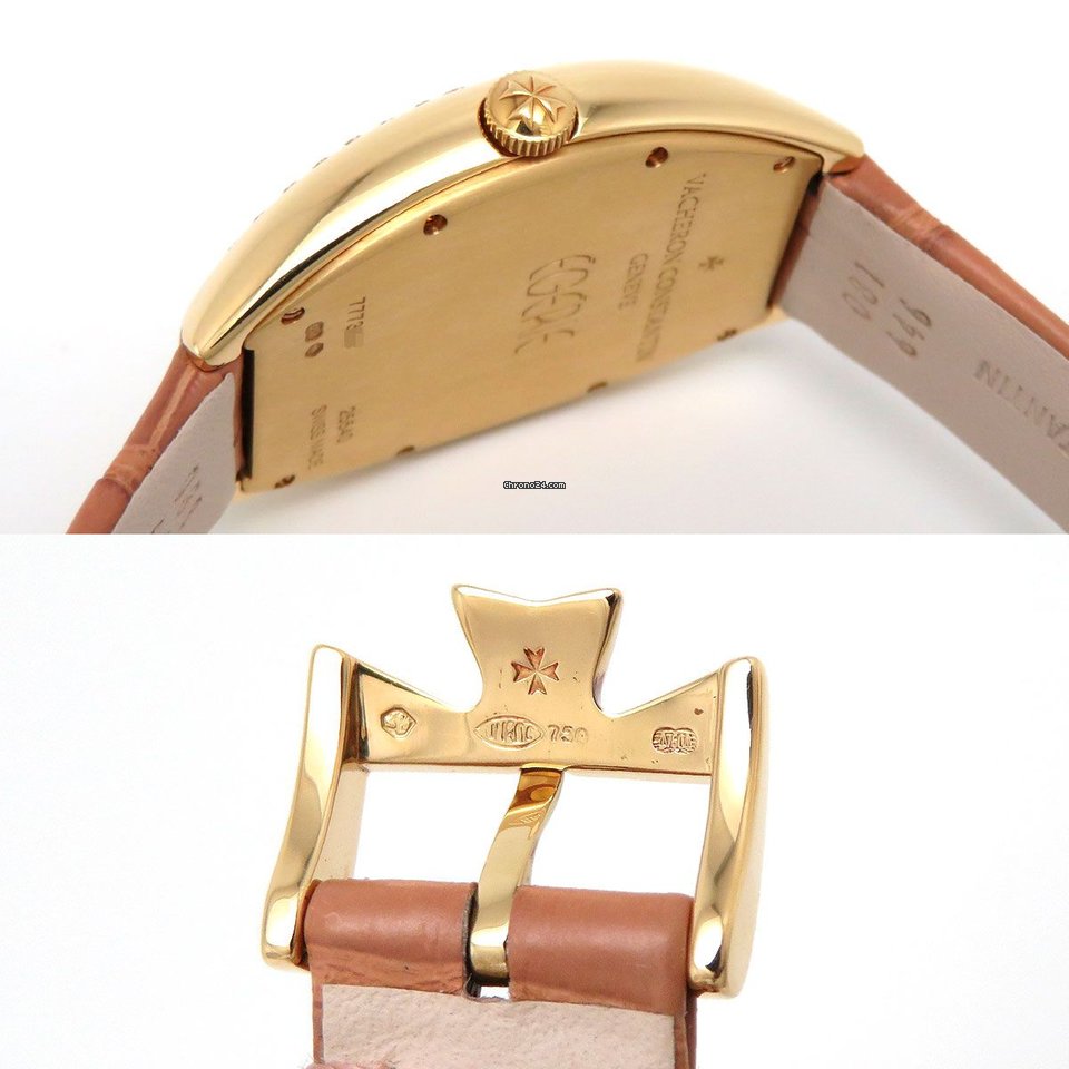 IMG_9081 Vacheron Constantin Womens watch Quartz Yellow gold 25540 000J Replica 4