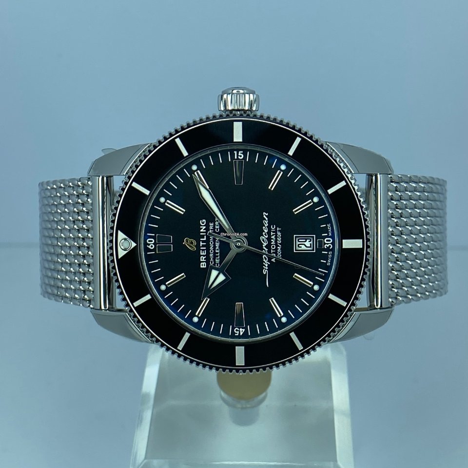 IMG_9081 Breitling Superocean Heritage II 46 Mens watch Unisex Automatic Steel AB2020121B1A1 Replica 4
