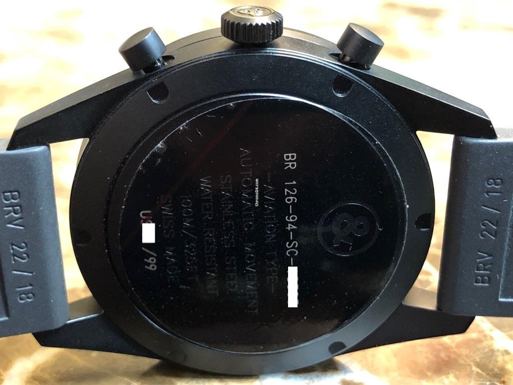 IMG_9081 Bell & Ross BR V1 Mens watch Unisex Automatic Steel BRV126-BL-CA-CO FR Replica 4