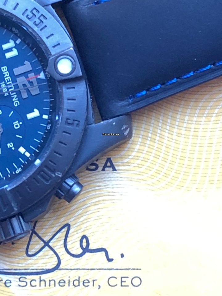 IMG_9081 Breitling Chronospace Mens watch Unisex Quartz Titanium V7333010 C939 Replica 4