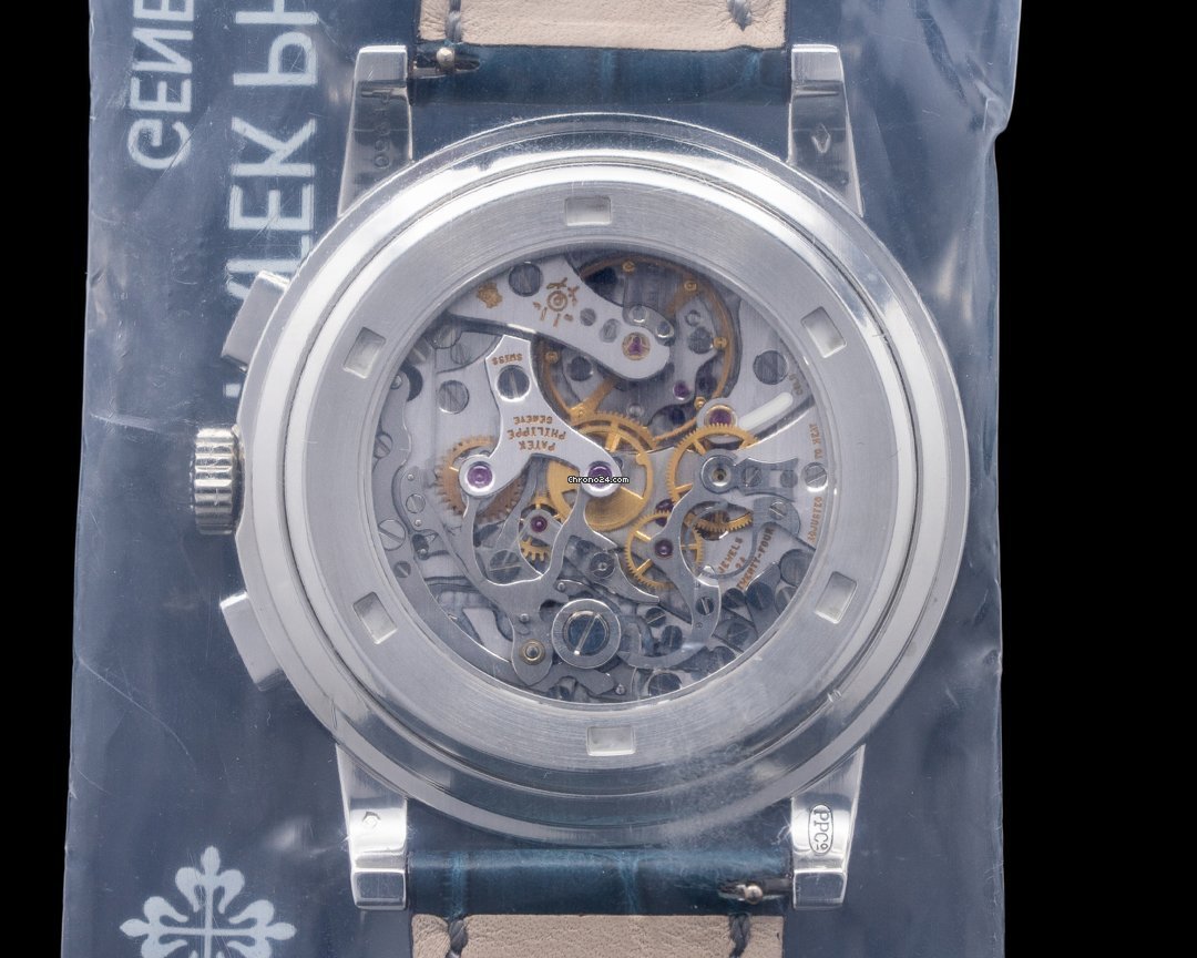 IMG_9081 Patek Philippe Chronograph Mens watch Unisex Manual winding Platinum 5070P Replica 4