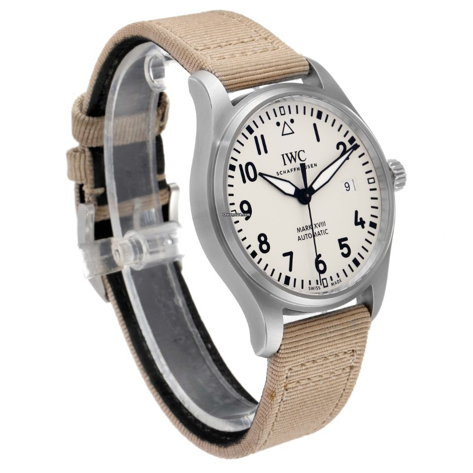IMG_9081 IWC Pilot Mark Mens watch Unisex Automatic Steel IW327017 Replica 4
