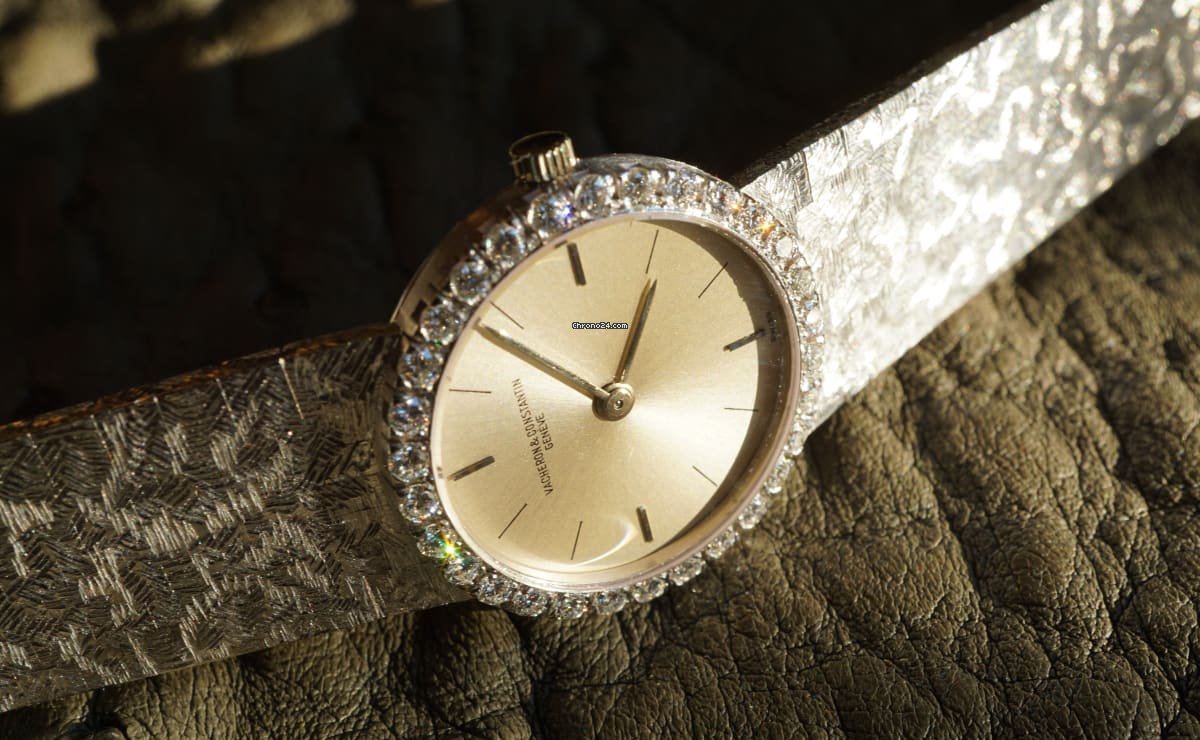 Vacheron Constantin Womens watch Manual winding White gold 6470 Replica 4