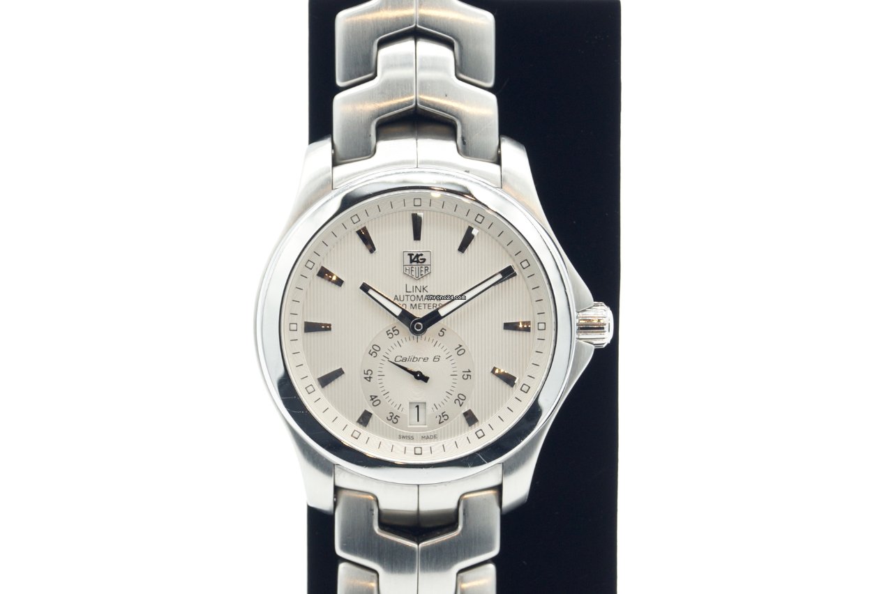 IMG_9081 TAG Heuer Link Calibre 6 Mens watch Unisex Automatic Steel WJF211B.BA0570 Replica 4