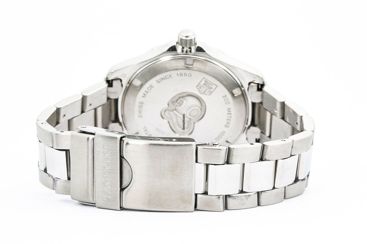 TAG Heuer Aquaracer 300M Mens watch Unisex Quartz Steel WAF111D Replica 4