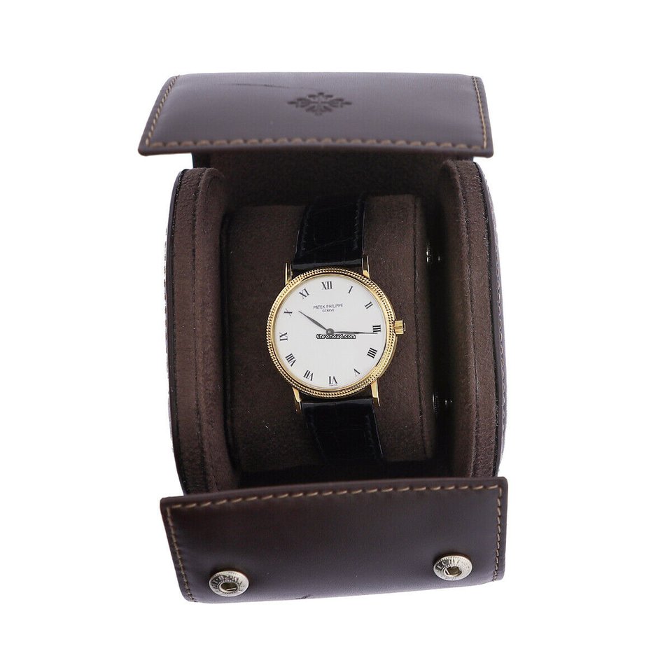 Patek Philippe Calatrava Mens watch Unisex Automatic Yellow gold 3992 J Replica 4