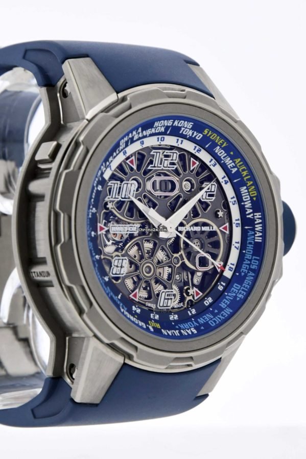 IMG_9081 Richard Mille RM 63 Mens watch Unisex Automatic Titanium RM63-02 Replica 4