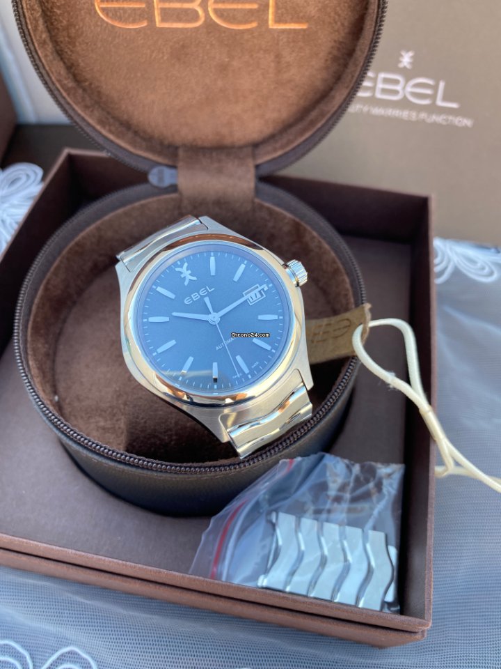 IMG_9081 Ebel Wave Mens watch Unisex Automatic Steel 1216266 Replica 4