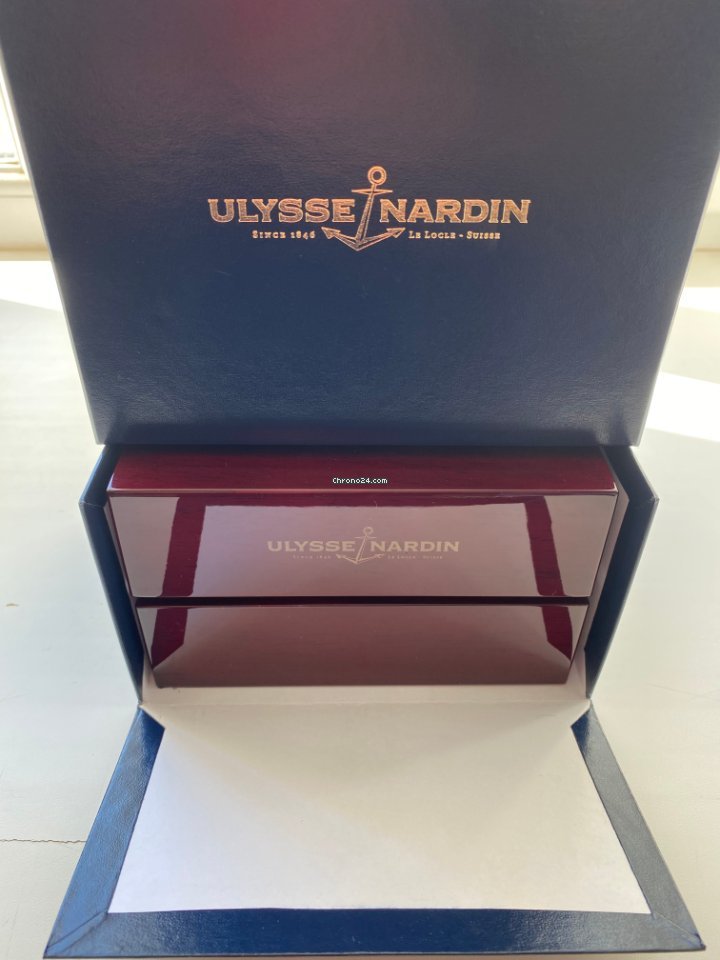IMG_9081 Ulysse Nardin Marine Chronometer 41mm Mens watch Unisex Automatic Steel 263-66 62 Replica 4
