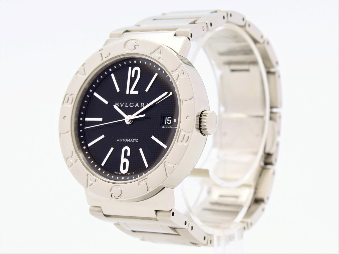 IMG_9081 Bulgari Mens watch Unisex Automatic Steel 101370 Replica 4
