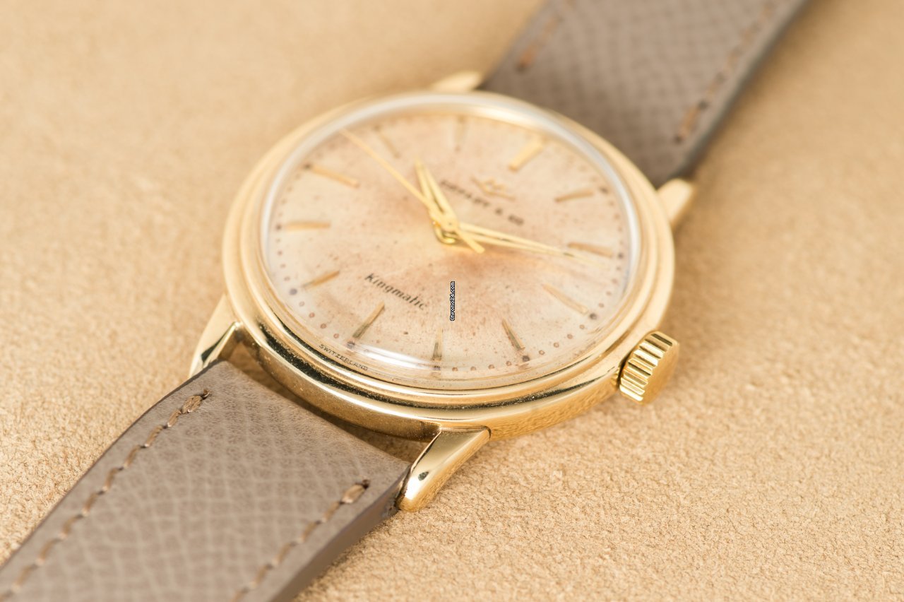Movado Kingmatic Mens watch Unisex Automatic Yellow gold 531 Replica 4
