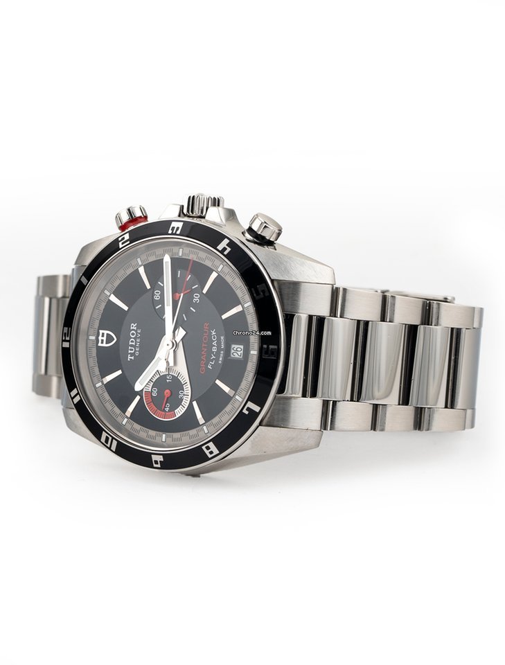 IMG_9081 Tudor Grantour Chrono Fly-Back Mens watch Unisex Automatic Steel 20550N Replica 4