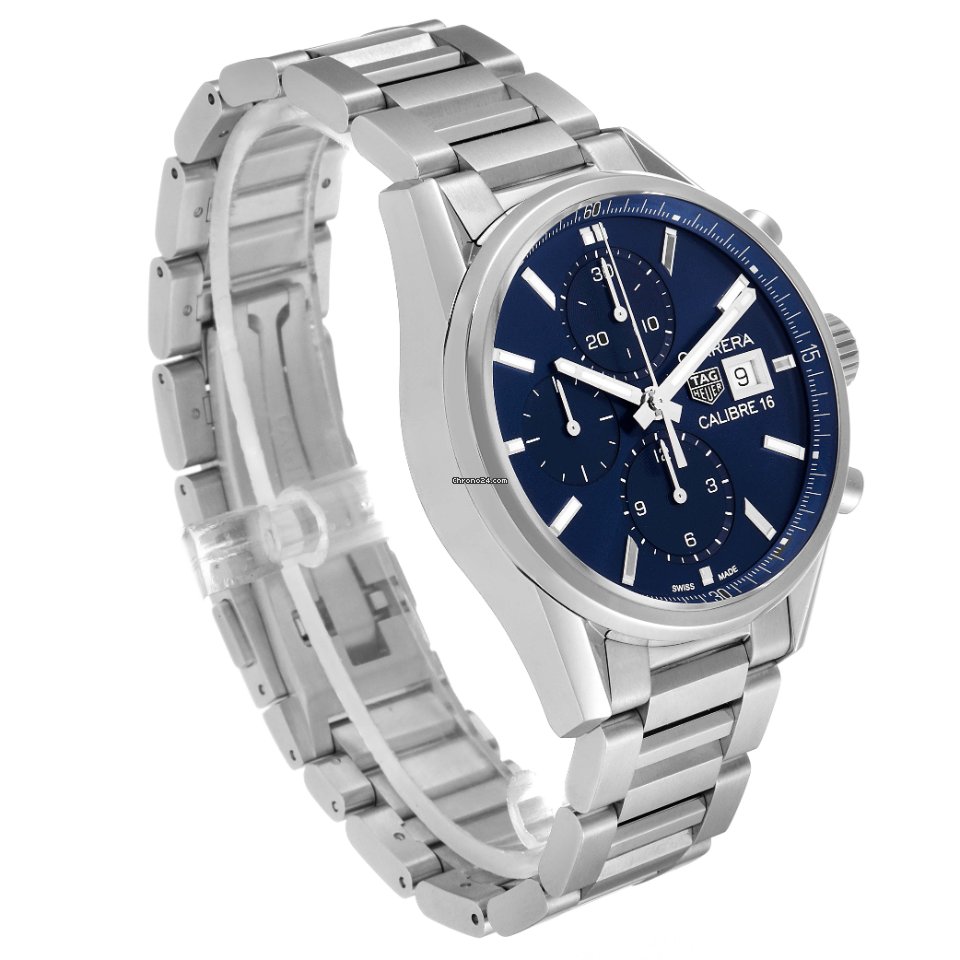 TAG Heuer Carrera Calibre 16 Mens watch Unisex Automatic Steel CBK2112.BA0715 Replica 4