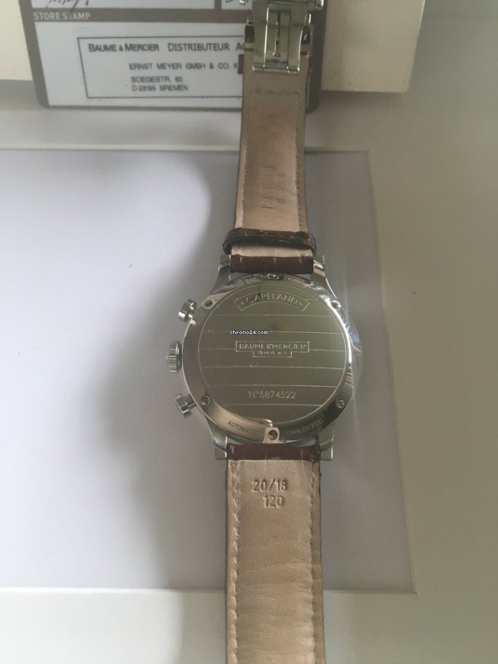 IMG_9081 Baume & Mercier Capeland Mens watch Unisex Automatic Steel 10001 Replica 4