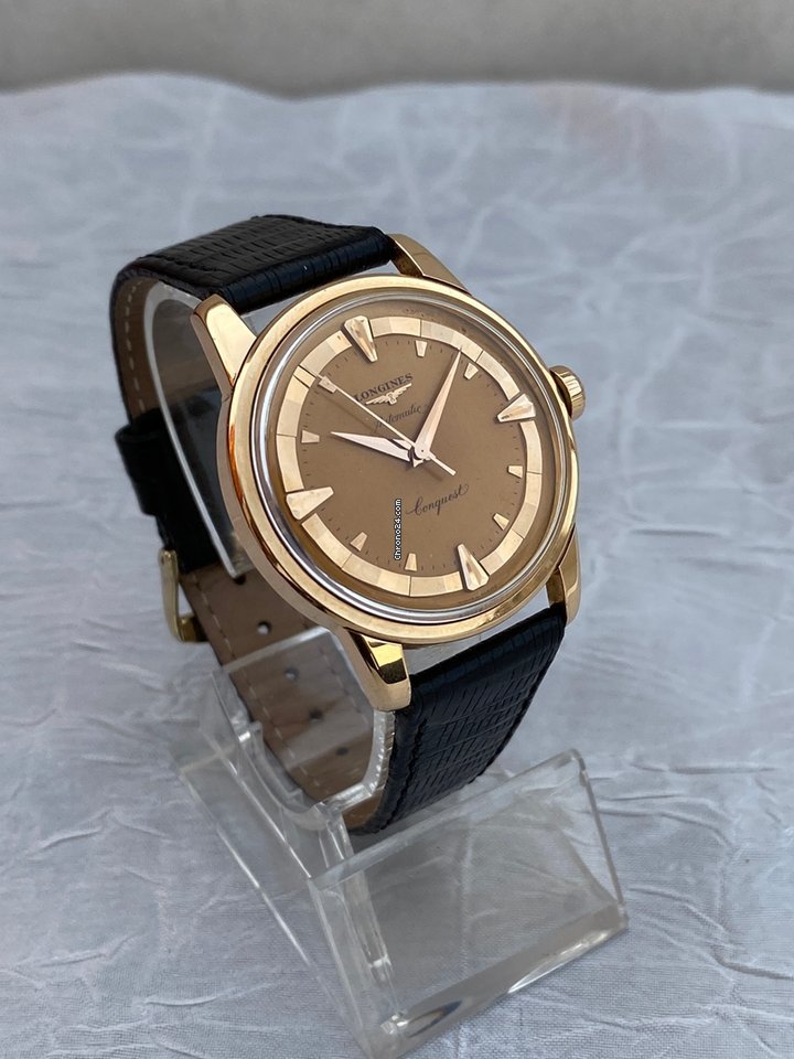 IMG_9081 Longines Conquest Automatic Yellow gold 9001 Replica 4