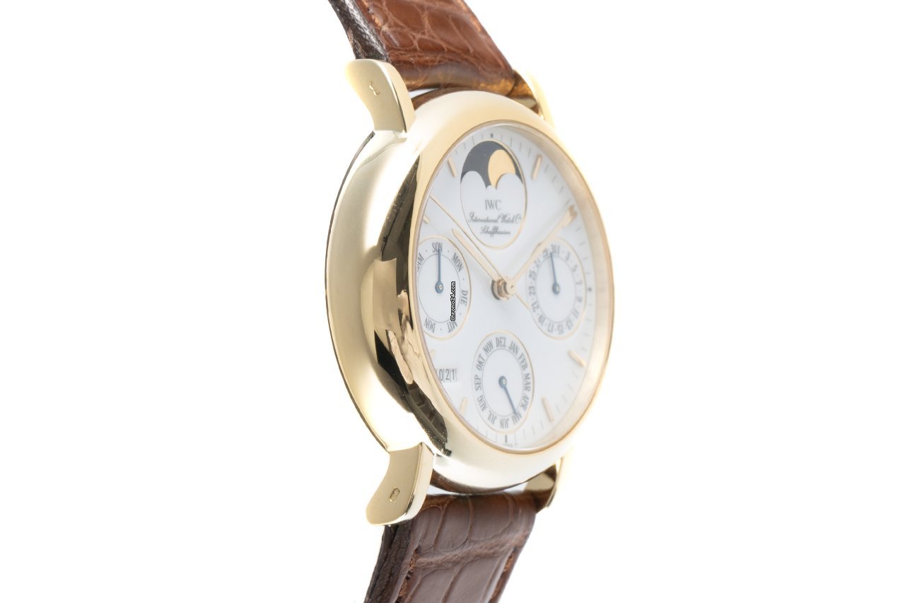 IMG_9081 IWC Portofino Automatic Mens watch Unisex Automatic Yellow gold 3541 Replica 4