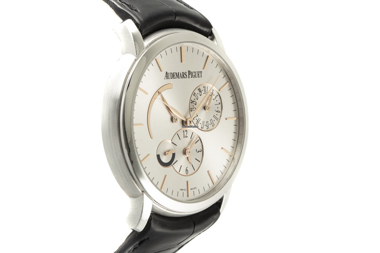 IMG_9081 Audemars Piguet Jules Audemars Mens watch Unisex Automatic White gold 26380BC.00.D002CR.01 Replica 4