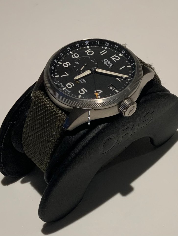 IMG_9081 Oris Big Crown ProPilot GMT Mens watch Unisex Automatic Steel 01 748 7710 4164-07 5 22 15FC Replica 4