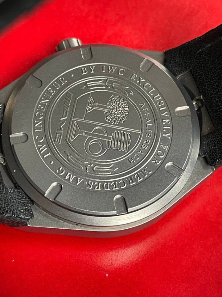 IMG_9081 IWC Ingenieur AMG Mens watch Unisex Automatic Titanium IW3227 Replica 4