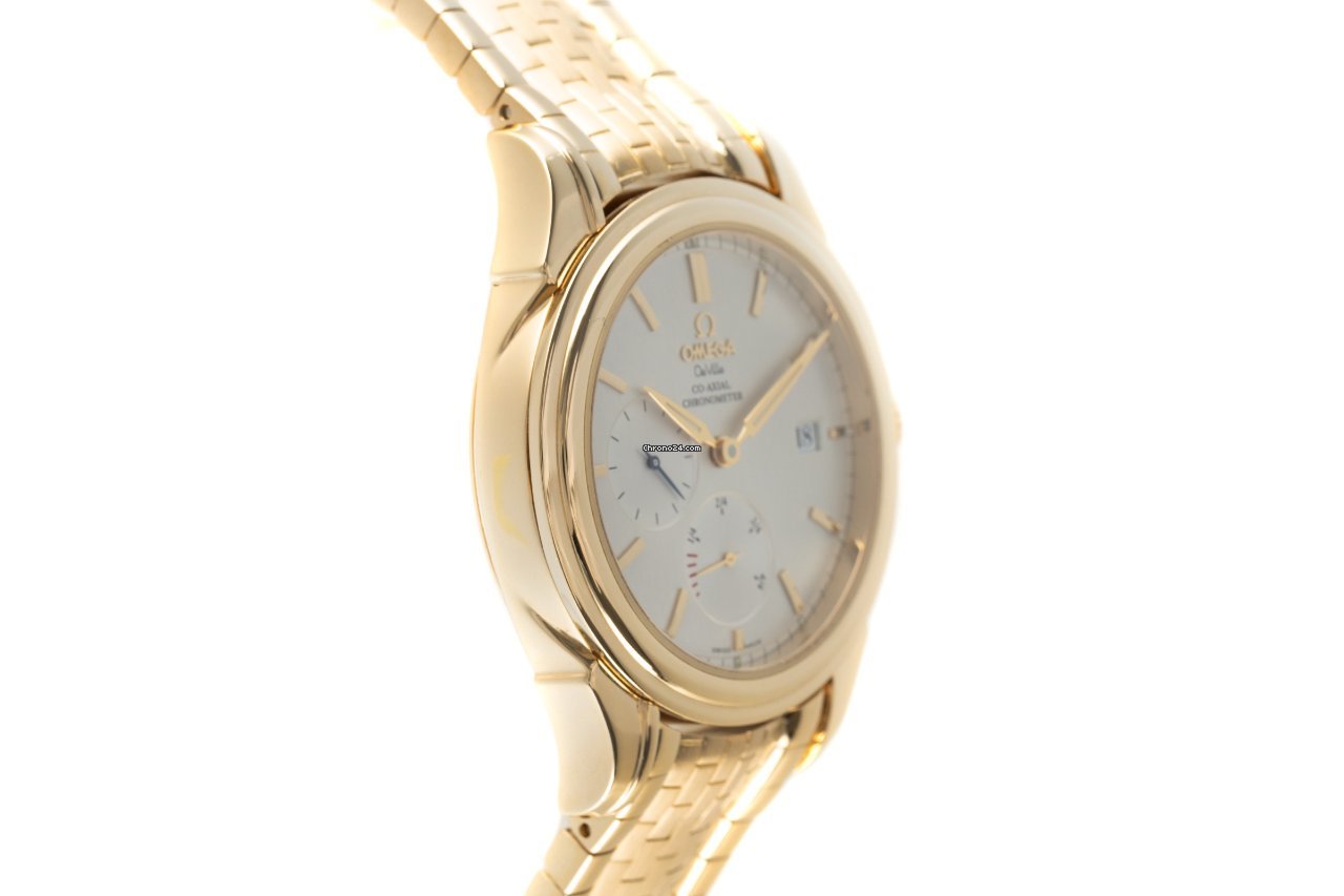 IMG_9081 Omega De Ville Co-Axial Mens watch Unisex Automatic Yellow gold 4632.31.31 Replica 4
