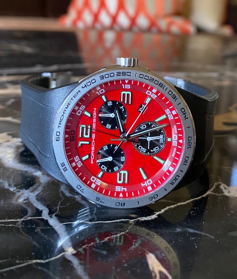 IMG_9081 Porsche Design Flat Six Mens watch Unisex Quartz Steel P6310 Replica 4
