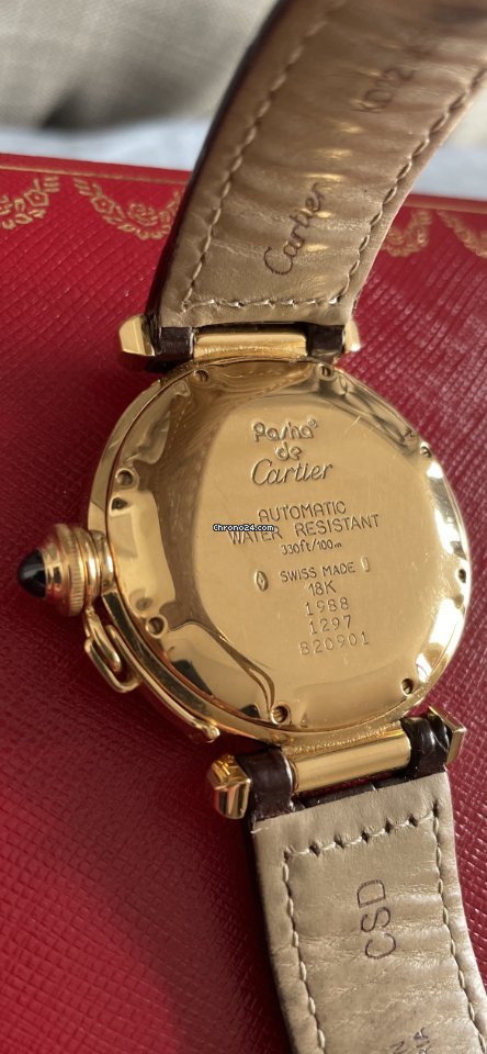 IMG_9081 Cartier Pasha Mens watch Unisex Automatic 4020 Replica 4