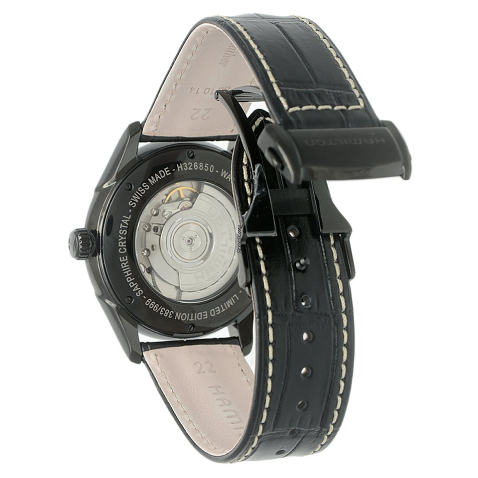 IMG_9081 Hamilton Jazzmaster GMT Auto Mens watch Unisex Automatic Steel H32685731 Replica 4