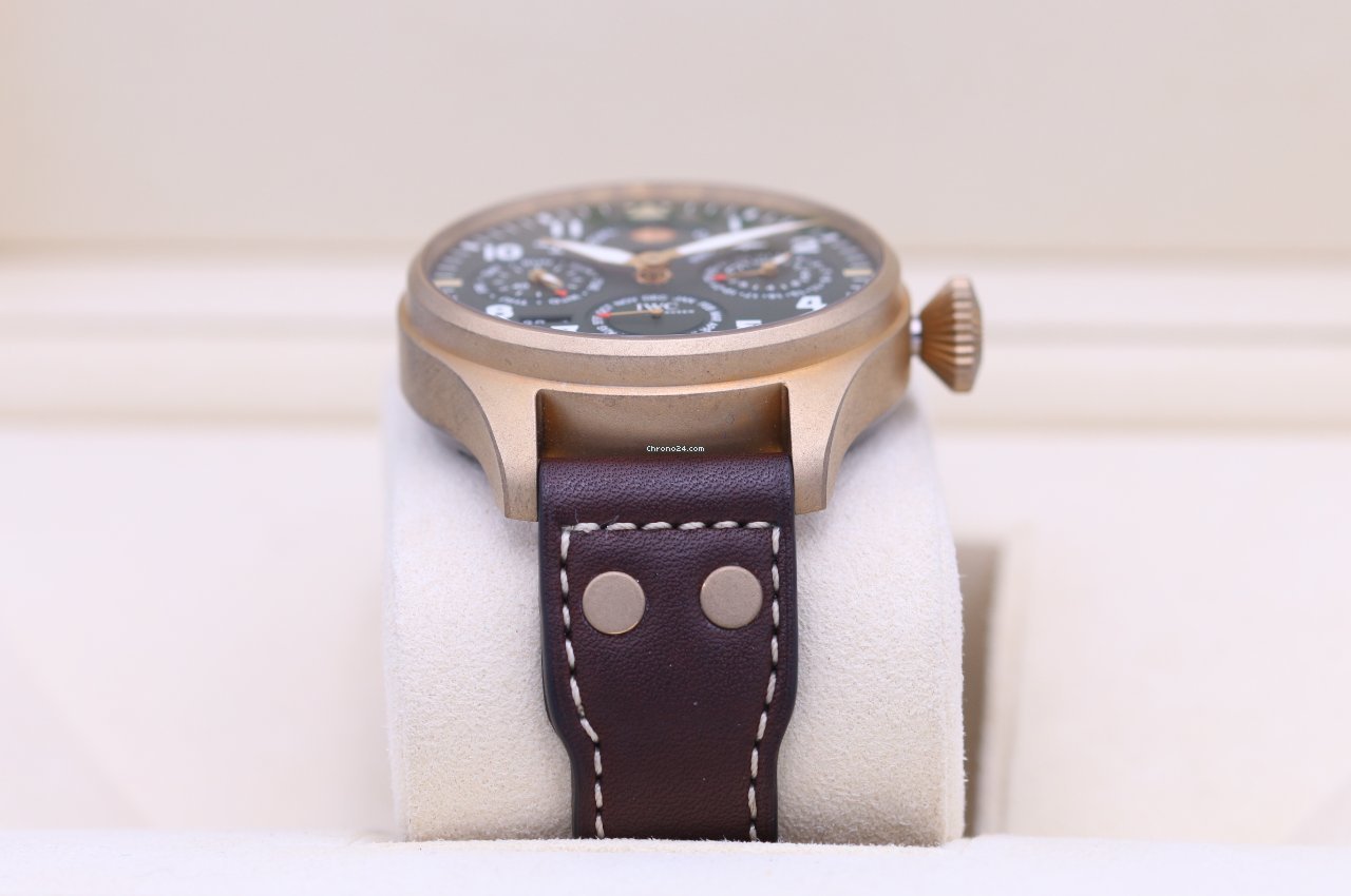 IMG_9081 IWC Big Pilot Mens watch Unisex Automatic Bronze IW503601 Replica 4