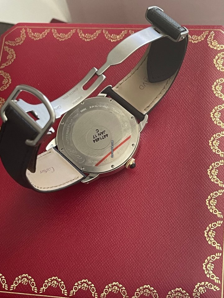 IMG_9081 Cartier Ronde Croisiere de Cartier Mens watch Unisex Automatic Steel W2RN0005 Replica 4