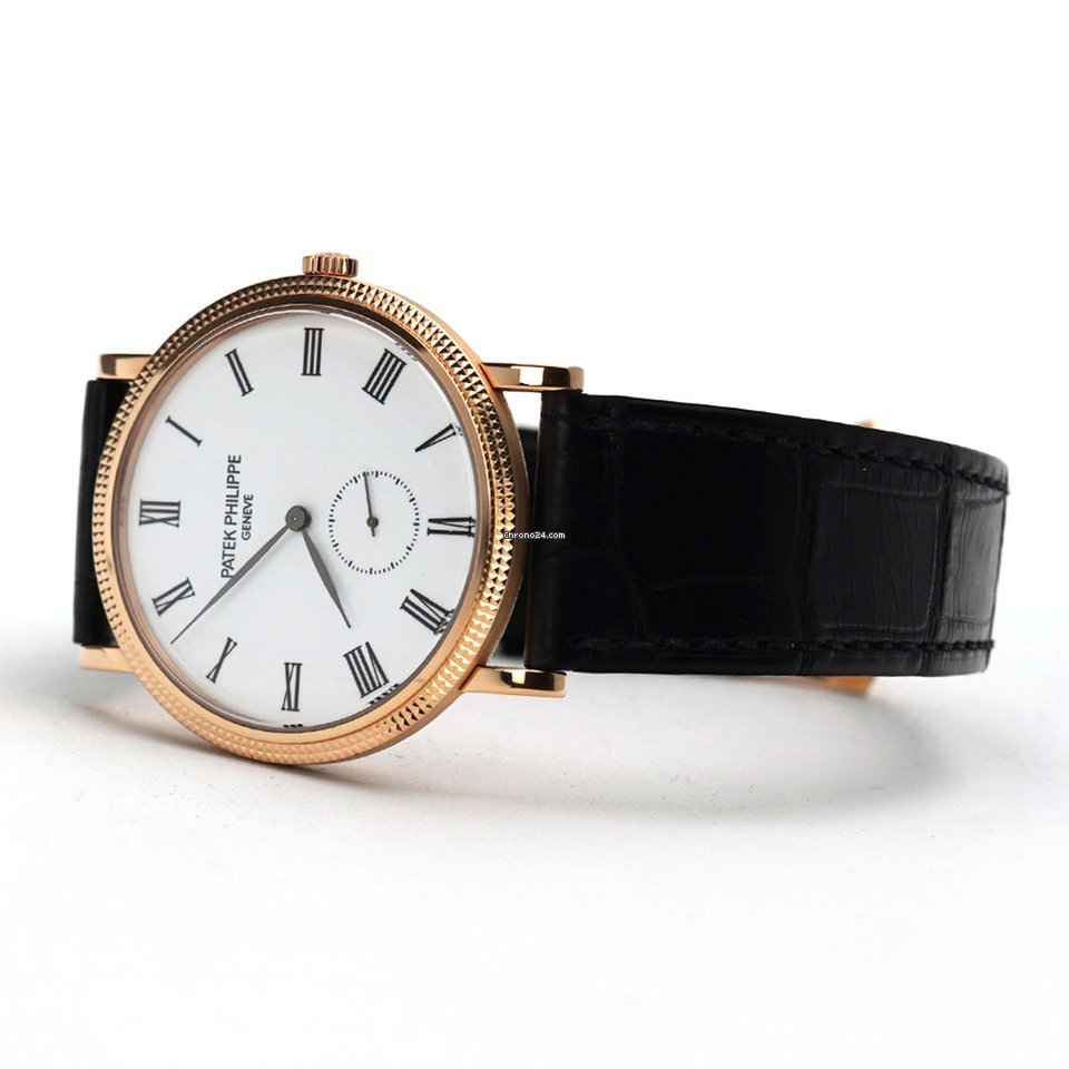 Patek Philippe Calatrava Mens watch Unisex Manual winding Rose gold 5119R-001 Replica 4