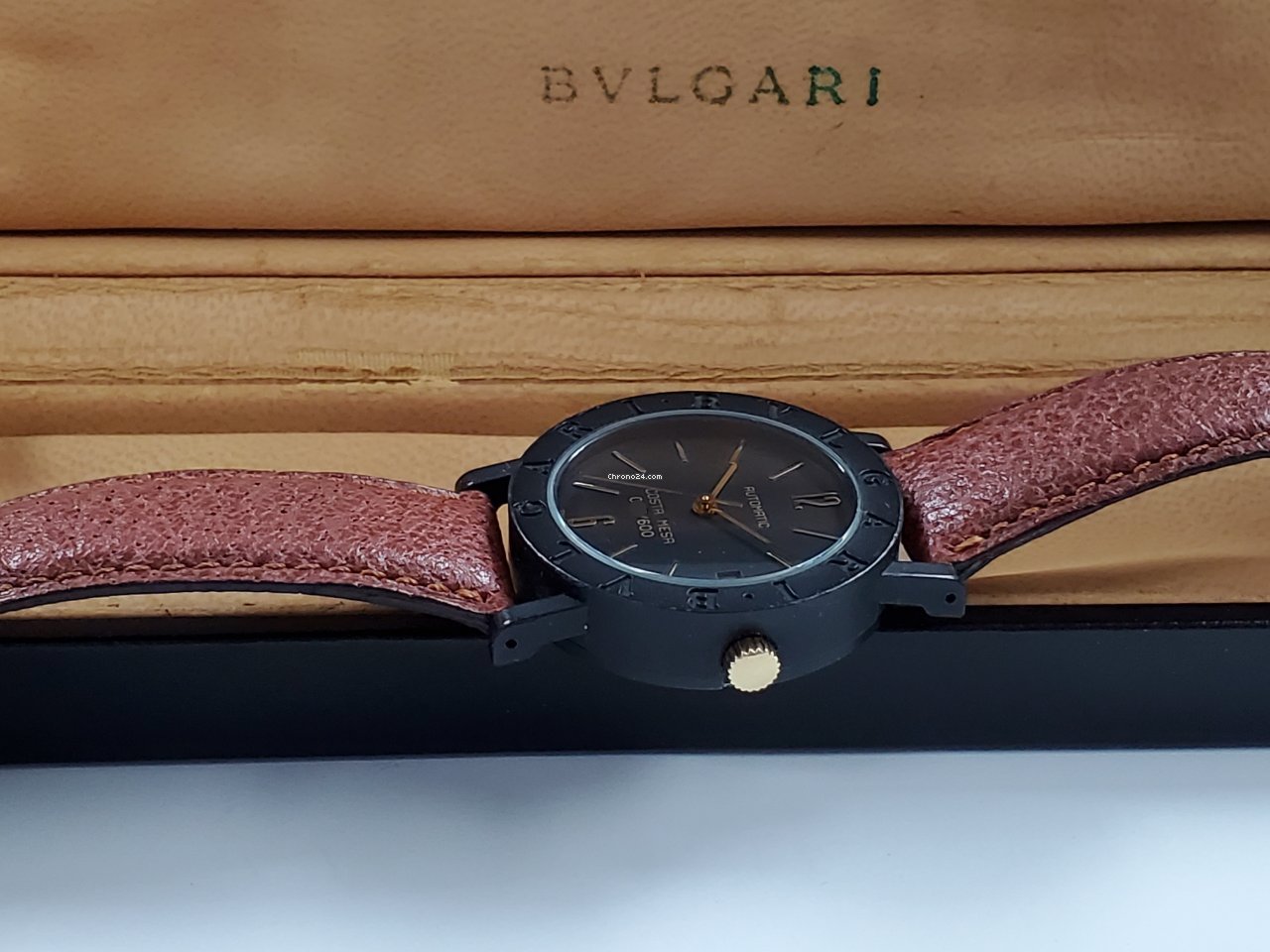 Bulgari Bulgari Mens watch Unisex Automatic Carbon BB33VLD Replica 4