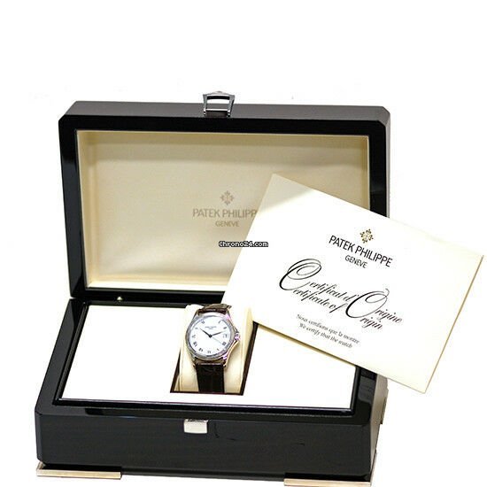 Patek Philippe Calatrava Mens watch Unisex Automatic White gold 5117 G Replica 4