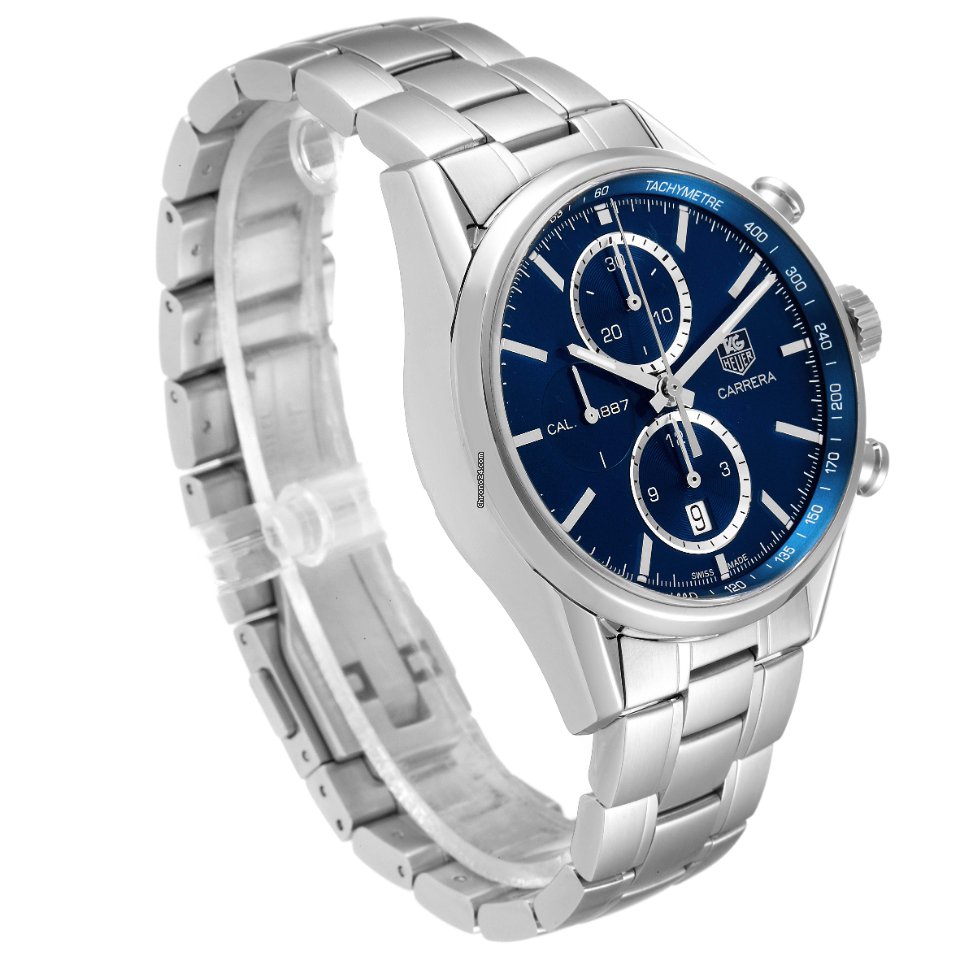 IMG_9081 TAG Heuer Carrera Calibre 1887 Mens watch Unisex Automatic Steel CAR2115 Replica 4