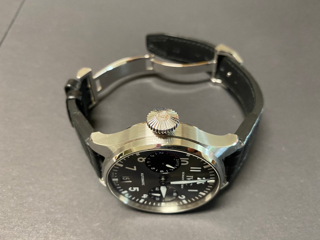 IMG_9081 IWC Big Pilot Mens watch Unisex Automatic Steel IW501012 Replica 4
