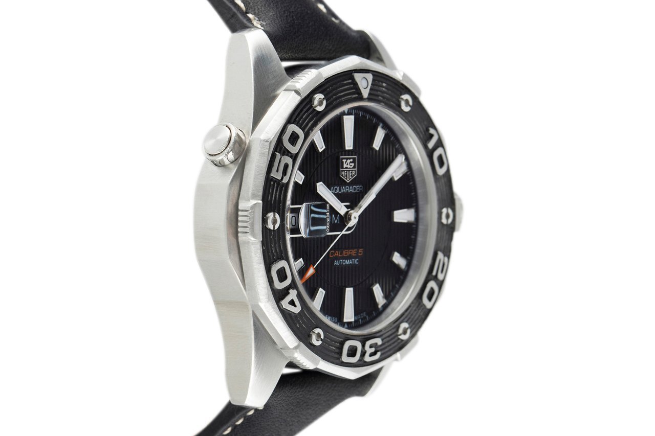IMG_9081 TAG Heuer Aquaracer 500M Mens watch Unisex Automatic Steel WAJ2110 Replica 4