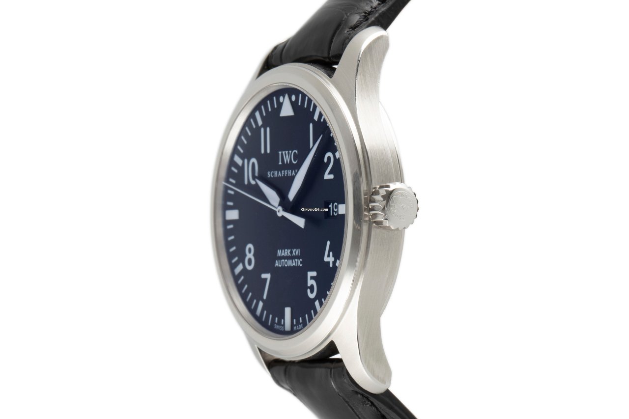 IMG_9081 IWC Pilot Mark Mens watch Unisex Automatic Steel 3255 Replica 4