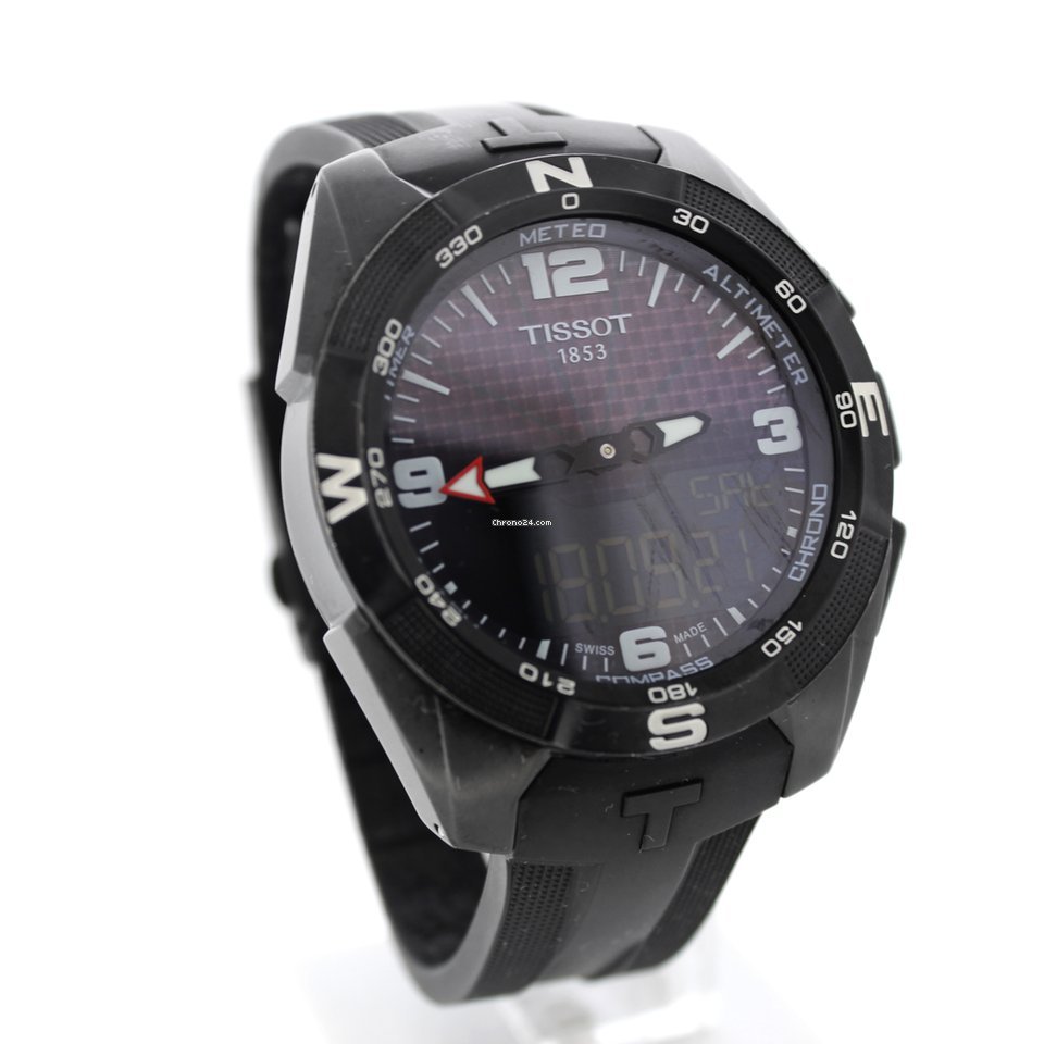 IMG_9081 Tissot T-Touch Expert Solar Mens watch Unisex Quartz Titanium T0914204705701 Replica 4