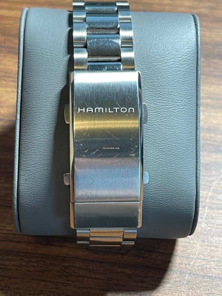 IMG_9081 Hamilton Khaki Navy Frogman Mens watch Unisex Automatic Steel H77705145 Replica 4