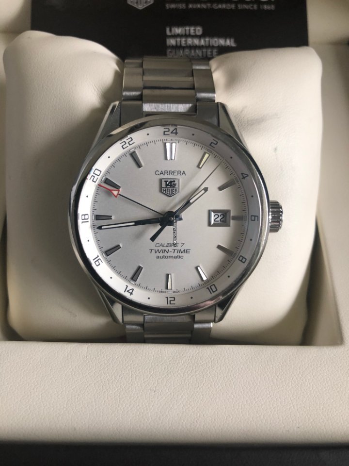 IMG_9081 TAG Heuer Carrera Calibre 7 Mens watch Unisex Automatic Steel War-2011-0 Replica 4
