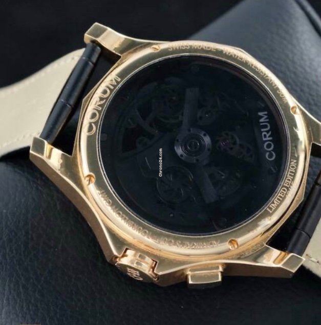 IMG_9081 Corum Admirals Cup Mens watch Unisex Automatic Rose gold 397.551.85 0001 AK12 Replica 4