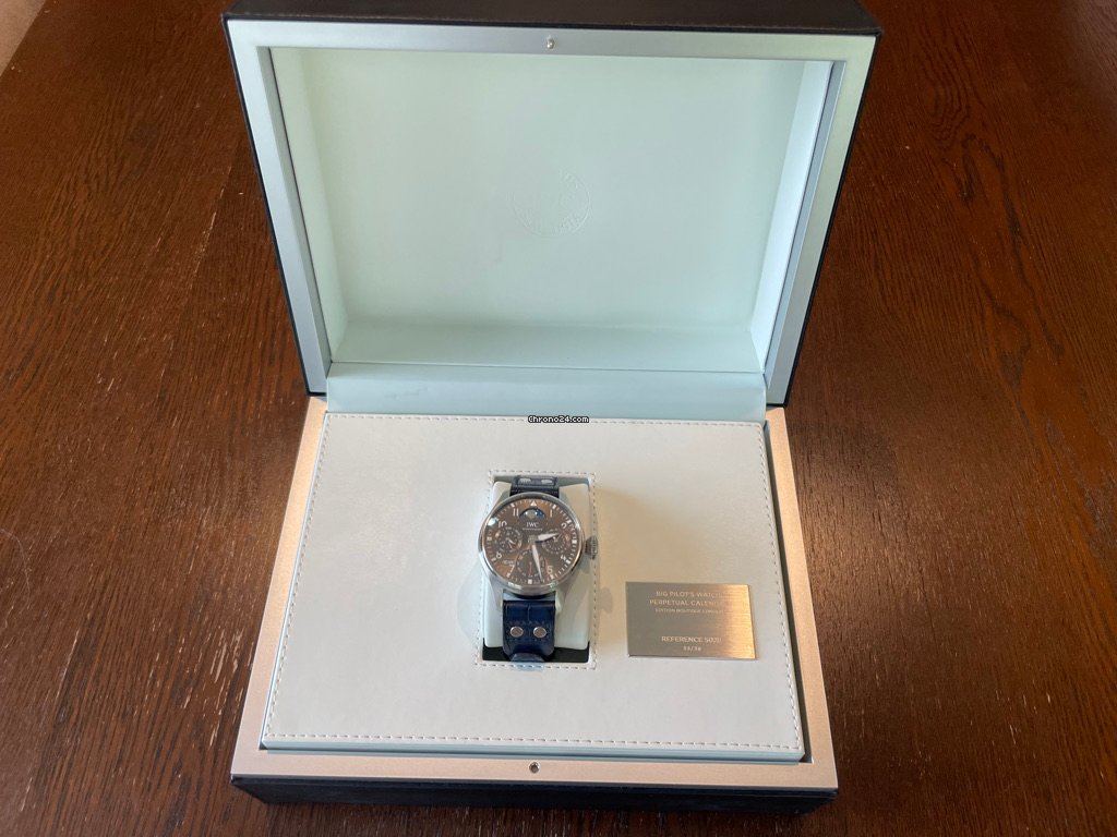 IMG_9081 IWC Big Pilot Mens watch Unisex Reference 5028, 33 38 Replica 4