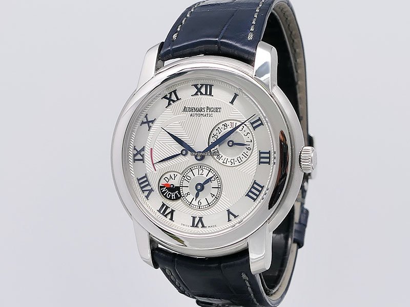 Audemars Piguet Jules Audemars Mens watch Unisex Automatic Platinum 26090PT.OO.D028CR.01 Replica 4