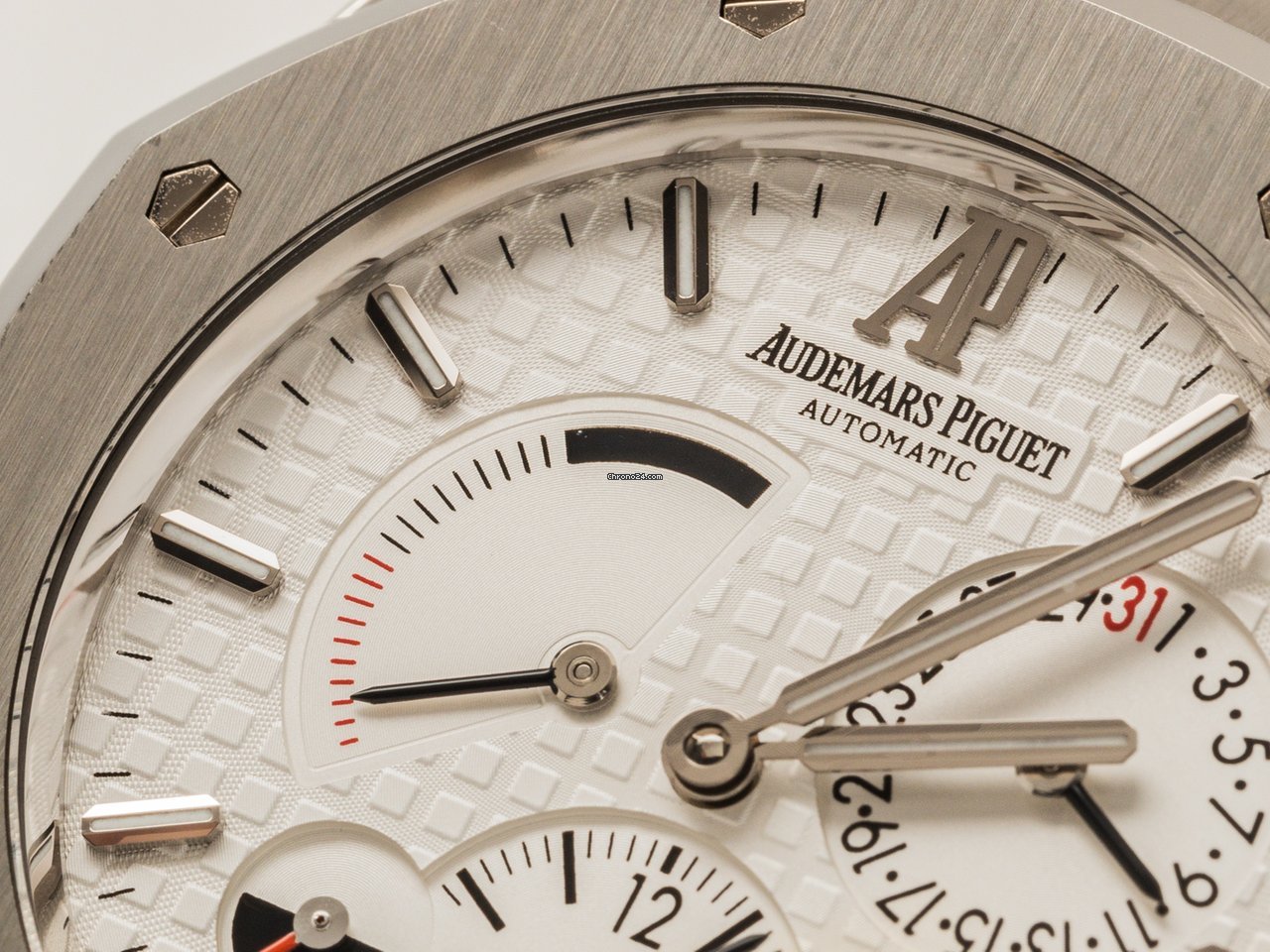 IMG_9081 Audemars Piguet Royal Oak Dual Time Mens watch Unisex Automatic Steel 47500 Replica 4
